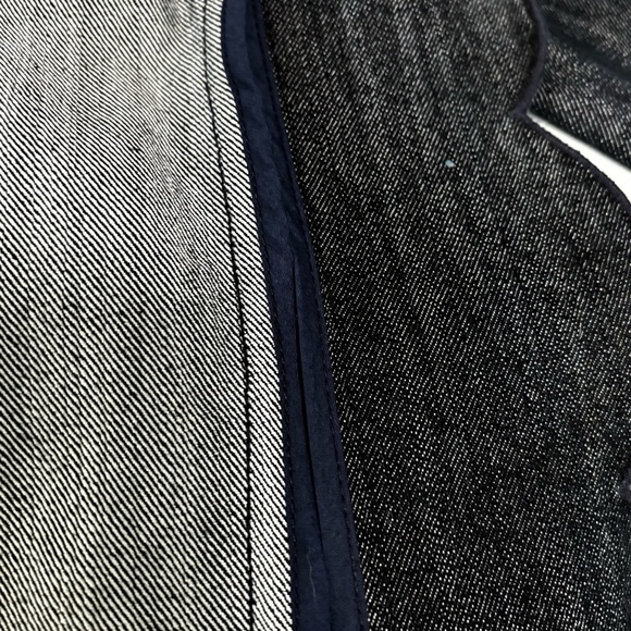 ADDITIONS CHICO’S - FITS LIKE A MEDIUM- DARK WASH DENIM - SCALLOPS & SEQUIN B7 - Picture 9 of 14